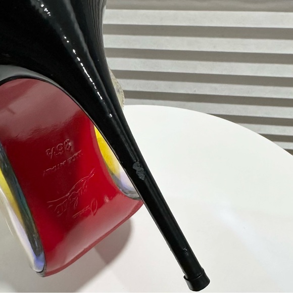 🌺 CHRISTIAN LOUBOUTIN🌺 Iridescent PVC Debout Size: 36.5 - Picture 10 of 16